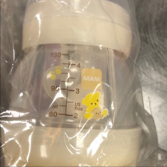 ⭐️FIVE-BRAND NEW⭐️MAM BOTTLES! PLUS BONUS PACIFIER - Picture 4 of 4